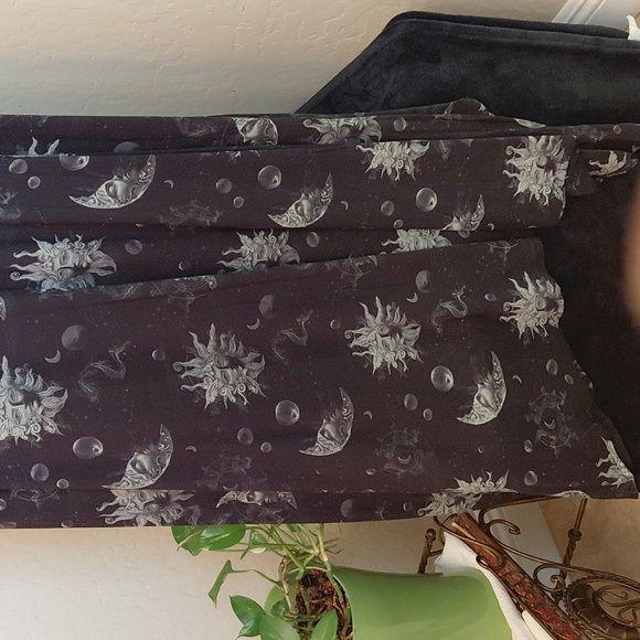 KILLSTAR 4x UMBRAL MAXI DRESS SUN AND MOON PRINT SHORT SLEEVES - Picture 7 of 9